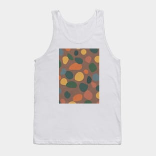 Pebbles Terrazzo - Earthy Tones Tank Top